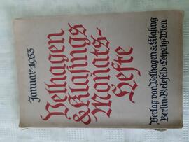 Velhagen & Klasings Monats-Hefte, 47 Jahrgang 1932-1933, 5. Heft, Januar 1933
