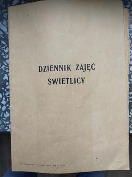Dziennik zajęć świetlicowych