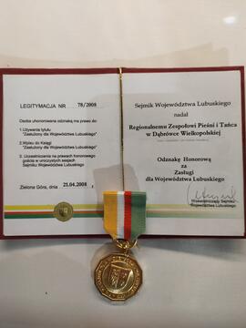 Odznaka Honorowa Za Zasługi dla Województwa Lubuskiego [odznaka]