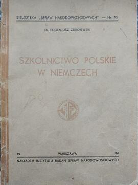 Szkolnictwo polskie w Niemczech [książka]