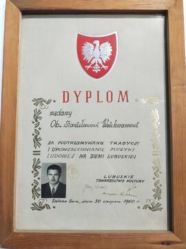Medal Rodła nadany Feliksowi Budychowi synowi Jana [odznaka]