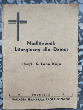 Modlitewnik liturgiczny dla dzieci [książka]