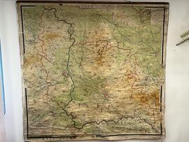 Mapa poniemiecka pogranicza niemiecko-polskiego