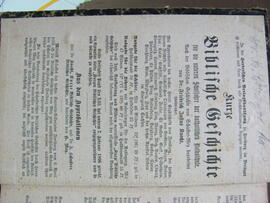 Kurze Biblische Geschichte, Freiburg im Breisgau 1896