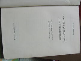 Thomas Merton, Von der Verbannung zur Herrlichkeit, Luzern 1953