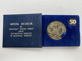 Medal 50-lecia Rokita