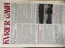 Kurier gmin. Brzeg Dolny, Środa Śląska, Wińsko, Wołów, 12.07.1991, nr 9 (17) Rok II