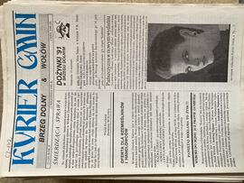 Kurier gmin. Brzeg Dolny & Wołów, 6.09.1991, nr 12 (20) Rok II