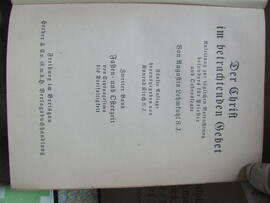 Augustin Lehmkuhl, Der Christ im betrachtenden Gebet, Band 2, Freiburg im Breisgau 1930