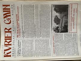 Kurier gmin. Brzeg Dolny, Wińsko, Wołów, 3.01.1992, nr 1 (36) Rok III