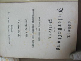 Bibliothek der Unterhaltung und des Wissens. Mit Original-Beiträgen der hervorragendsten Schriftsteller und Gelehrten, Jahrgang 1879, Zweiter Band, Stuttgart