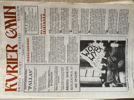 Kurier gmin. Brzeg Dolny, Wińsko, Wołów, 13.12.1991, nr 25 (33) Rok II