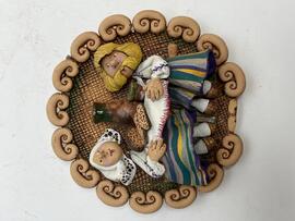 Zawieszka z motywem ludowym