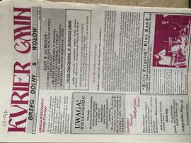 Kurier gmin. Brzeg Dolny & Wołów, 18.10.1991, nr 17 (25) Rok II