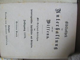 Bibliothek der Unterhaltung und des Wissens. Mit Original-Beiträgen der hervorragendsten Schriftsteller und Gelehrten, Jahrgang 1879, Dritter Band, Stuttgart