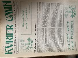 Kurier gmin. Brzeg Dolny, Środa Śląska, Wińsko, Wołów, 14.12.1990, nr 7