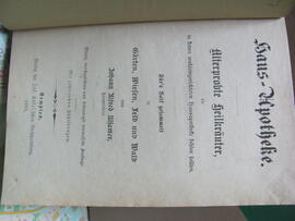 Johann Alfred Alsamer, Haus-Apotheke. Alterprobte Heilkräuter die in keiner wohleingerichteten Hausapotheke fehlen sollten, Kempten 1894