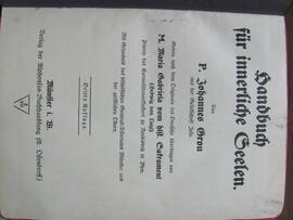 Johannes Grou, Handbuch für innerliche Seelen, Münster i. W. [1924]