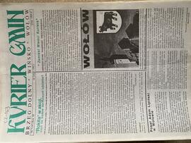 Kurier gmin. Brzeg Dolny, Wińsko, Wołów, 14.02.1992, nr 7 (42) Rok III
