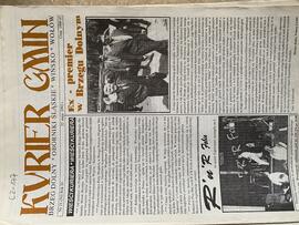 Kurier gmin. Brzeg Dolny, Oborniki Śląskie, Wińsko, Wołów, 22.05.1992, nr 21 (56) Rok III