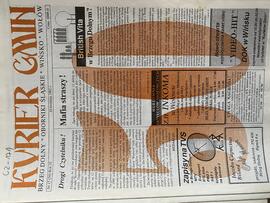 Kurier gmin. Brzeg Dolny, Oborniki Śląskie, Wińsko, Wołów, 10.04.1992, nr 15 (50) Rok III