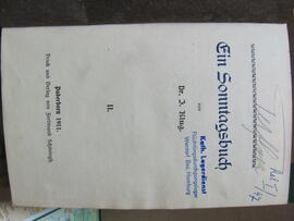 J. Klug, Ein Sonntagsbuch, Padeborn 1911